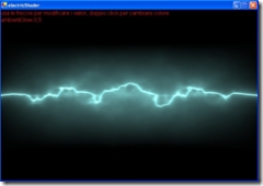 Esempio Electric Shader